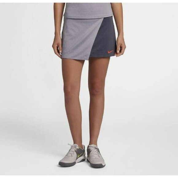 NIKE TENNIS SKIRT MARIA SHARAPOVA / GRAY 933193-011 - Picture 3 of 8